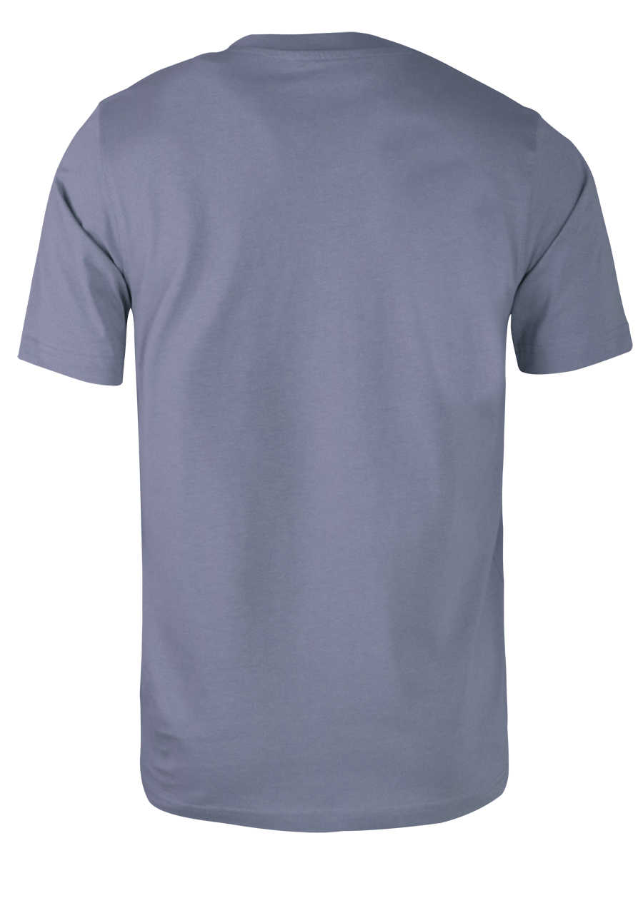 CASAMODA T-Shirt mit Rundhals reine Baumwolle hellgrau