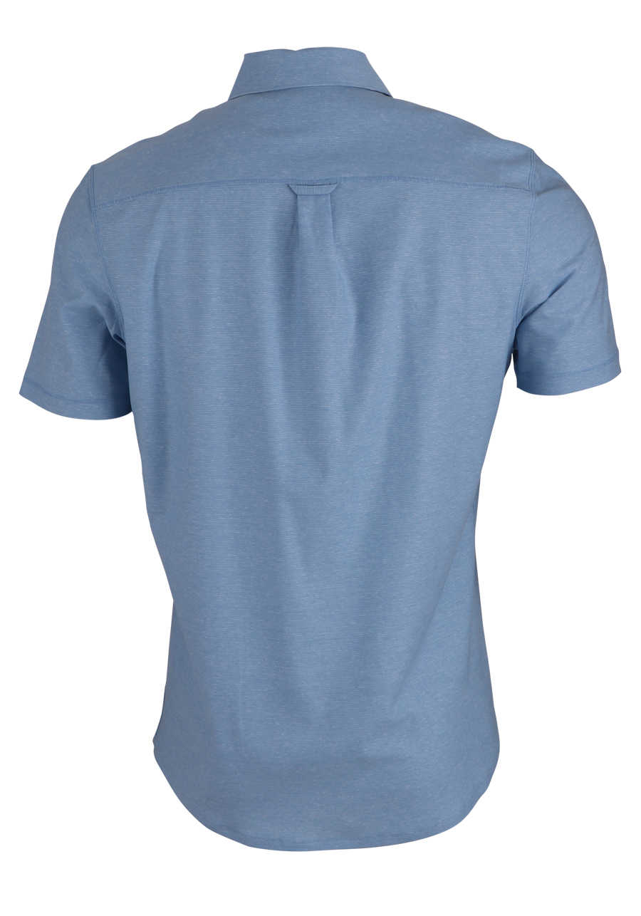 OLYMP Level Five body fit Hemd Jersey blau