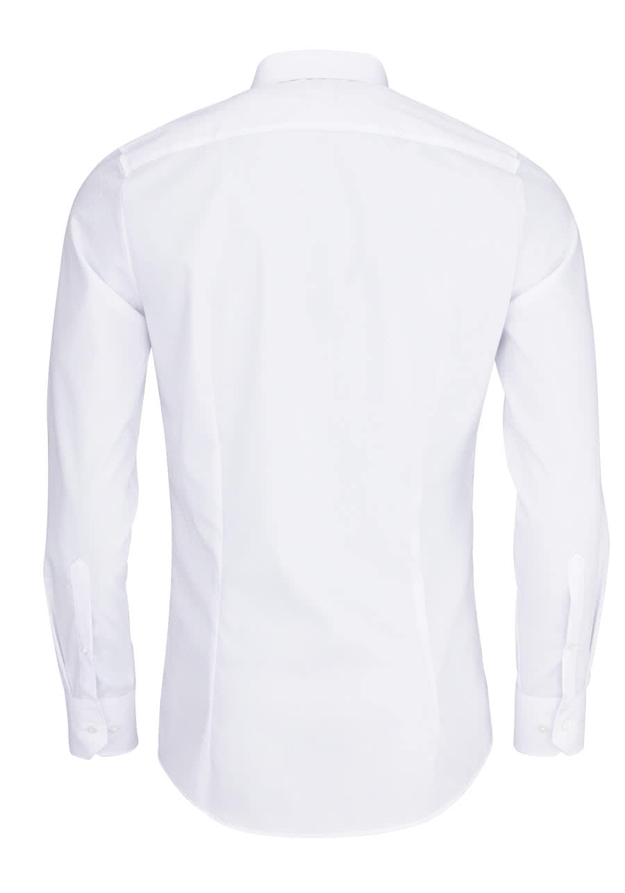 OLYMP No. Six super slim Hemd extra langer Arm Stretch weiß