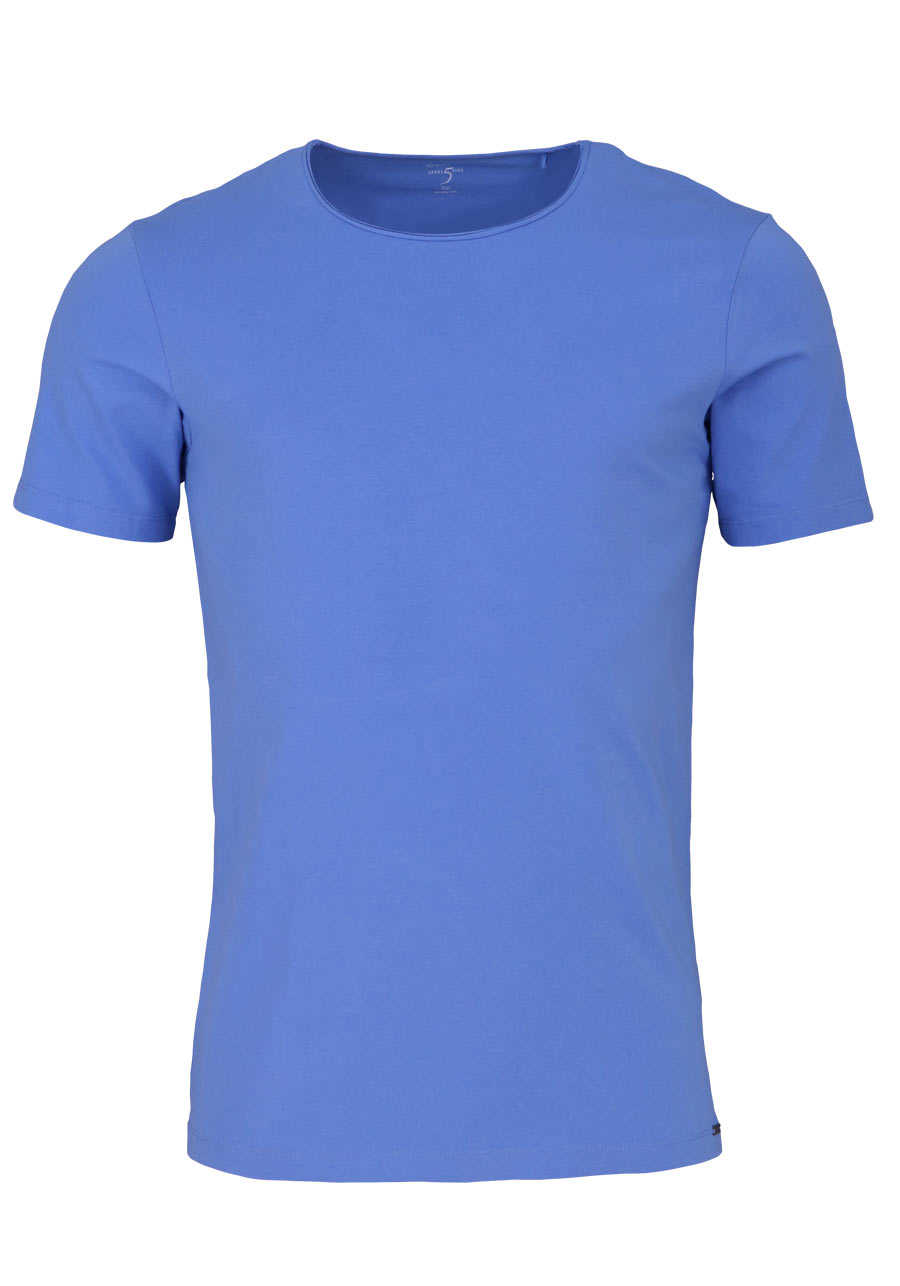OLYMP Level Five T-Shirt Halbarm Rundhals Stretch schwarz