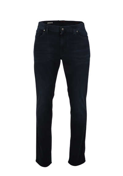 ALBERTO Regular Fit Jeans 5-Pocket Reißverschluss nachtblau