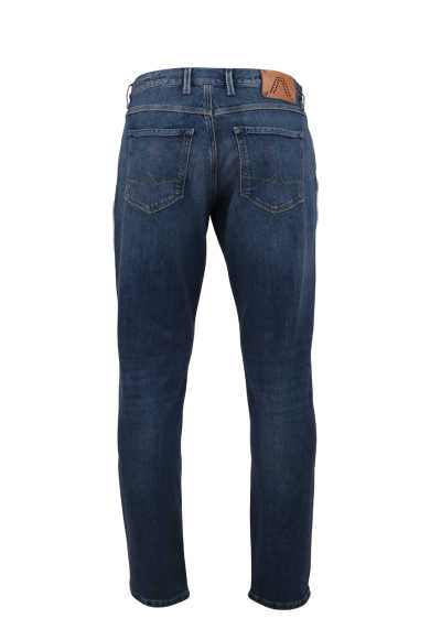 ALBERTO Tapered Fit Jeans ROBIN 5-Pocket dunkelblau