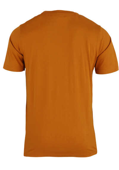 CASAMODA T-Shirt Halbarm Rundhals gelb