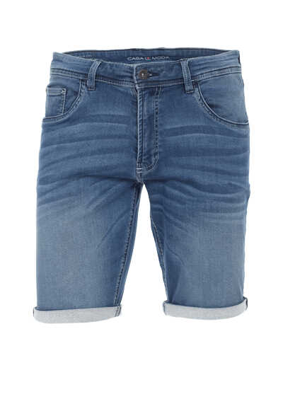 CASAMODA Bermuda Short Jeans Stretch dunkelblau