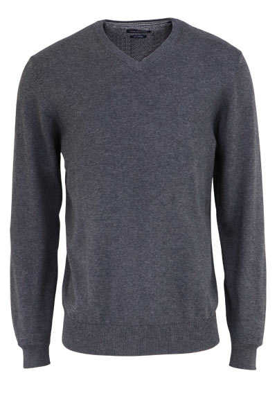 Eradria Herren Mode Langarm Casual Baumwolle Strickwaren Gestreift Slim Sweater//Slim Fit