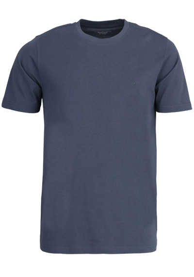 CASAMODA T-Shirt mit Rundhals reine Baumwolle graphit