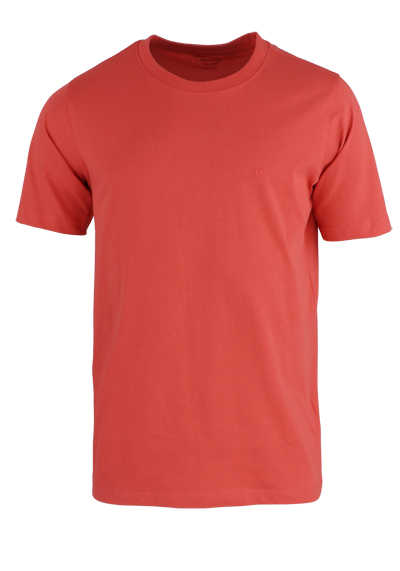 CASAMODA T-Shirt mit Rundhals reine Baumwolle lachs preisreduziert