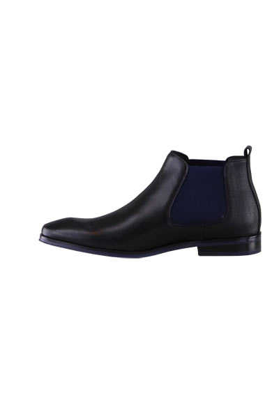 DIGEL Schuh STETSON Leder mit Absatz schwarz