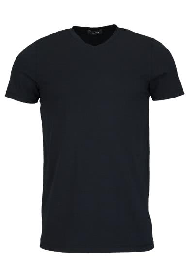 ETERNA Bodywear T-Shirt V-Ausschnitt Stretch schwarz preisreduziert