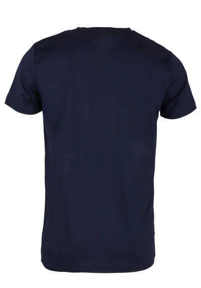 ETERNA T-Shirt 1863 Halbarm Rundhals nachtblau