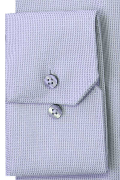 ETERNA Modern Fit Hemd Langarm New Kent Kragen Streifen grau