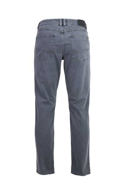 EUREX by BRAX Comfort Fit Jeans LUKE_S 5 Pocket Used mittelgrau