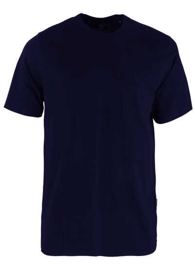 HAJO T-Shirt Kurzarm Rundhals nachtblau