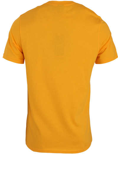 BOSS Halbarm T-Shirt TYRO 3 Rundhals Statement-Print mandarin