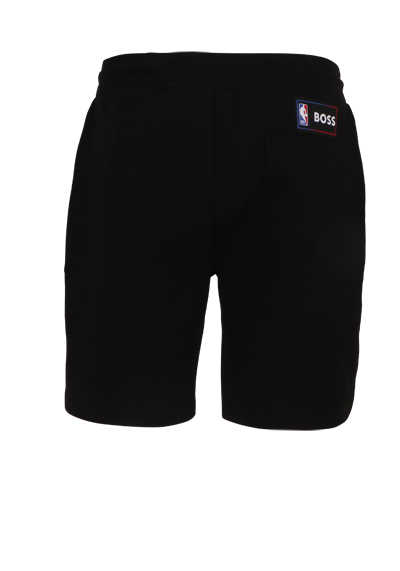 BOSS Sweatpants SLAM NBA Gummibund Logo-Prägung schwarz