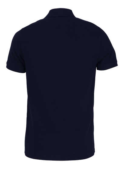 BOSS Kurzarm Poloshirt PRIME Polokragen geknöpft Logo-Detail nachtblau