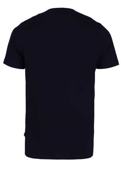 BOSS Kurzarm T-Shirt TALES Rundhals Applikation navy