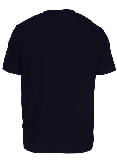 BOSS Kurzarm T-Shirt TCHUP Rundhals Front-Label navy