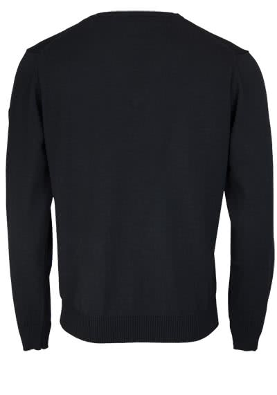 HAJO Pullover V-Ausschnitt Smart Relaxx Langarm schwarz
