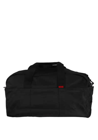 HUGO Tasche ETHON Reißverschluss Logo-Detail schwarz