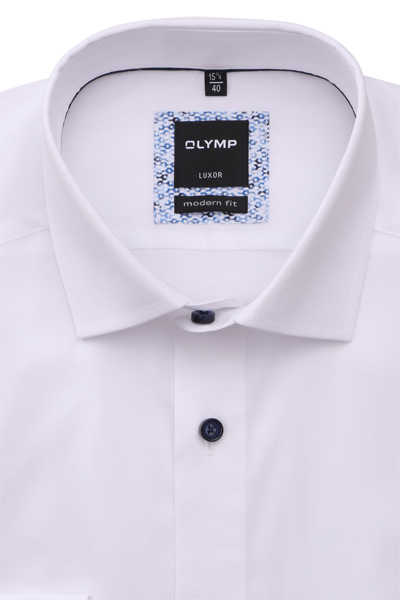 OLYMP Luxor modern fit GREEN CHOICE Hemd extra langer Arm weiß