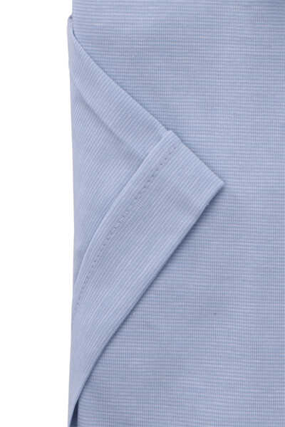 OLYMP Level Five 24/Seven body fit Hemd Halbarm Haifichkragen Jersey blau