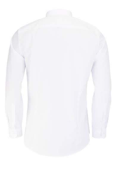 OLYMP No. Six super slim Hemd Langarm Under-Button-Down weiß