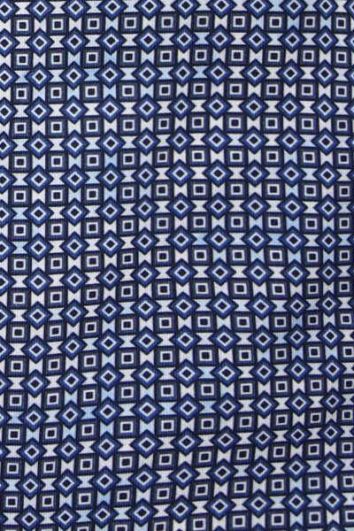 OLYMP No. Six 24/Seven super slim Hemd Langarm New Kent Kragen Muster blau
