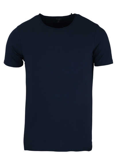 OLYMP Level Five T-Shirt Halbarm Rundhals Stretch nachtblau