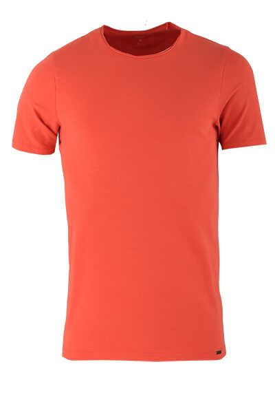OLYMP Level Five T-Shirt Halbarm Rundhals Stretch rot