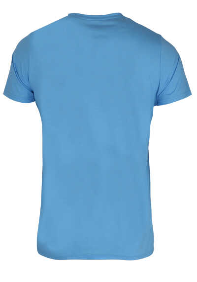 PURE T-Shirt Halbarm Functional Stretch blau