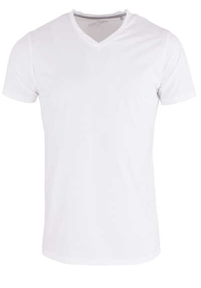PURE T-Shirt Halbarm Functional Stretch weiß