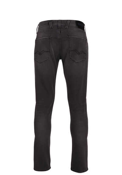 REPLAY Slim Fit Jeans ANBASS 5-Pocket Denim dunkelgrau