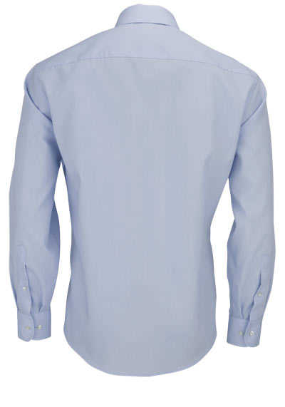 REDMOND Body Cut Hemd extra langer Arm Uni hellblau AL 69