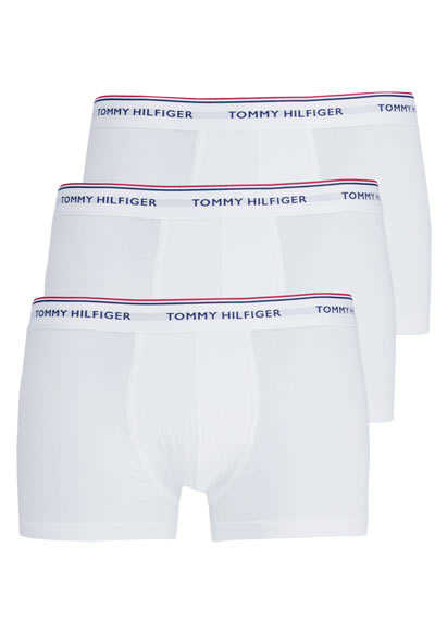 TOMMY HILFIGER Pants mit Logo-Aufschrift Stretch 3er Pack weiß