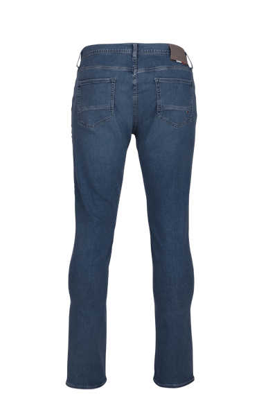 TOMMY HILFIGER Slim Jeans BLEECKER Reißverschluss 5-Pocket blau