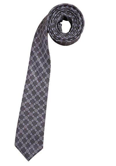 VENTI Business-Krawatte reine Seide Muster beige preisreduziert