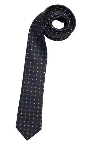 VENTI Business-Krawatte reine Seide Muster braun
