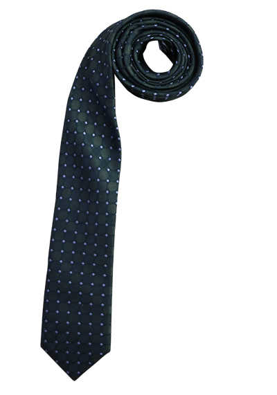 VENTI Business-Krawatte reine Seide Muster grün