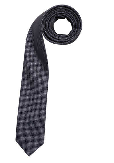 VENTI Krawatte 6 cm breit Struktur dunkelblau preisreduziert