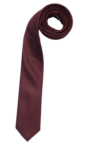 VENTI Krawatte 6 cm breit Struktur rost