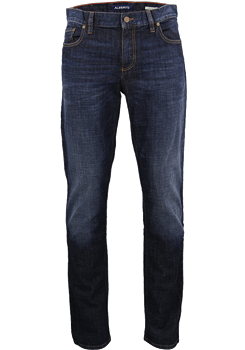   ALBERTO Regular Slim Fit Jeans nachtblau