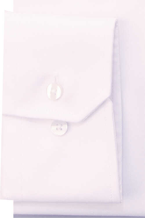 ETERNA Modern Fit Cover Hemd Langarm Button Down Kragen Blickdicht weiß