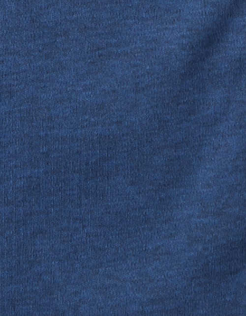 ETERNA Slim Fit 1863 Hemd Langarm Haifischkragen Jersey dunkelblau