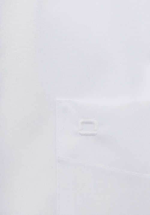 OLYMP Luxor modern fit Hemd Halbarm Haifischkragen weiß