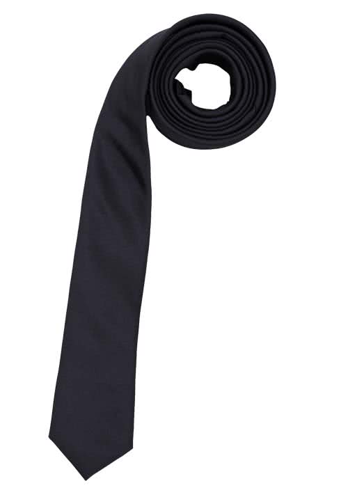 SEIDENSTICKER Krawatte aus reiner Seide 5 cm breit anthrazit