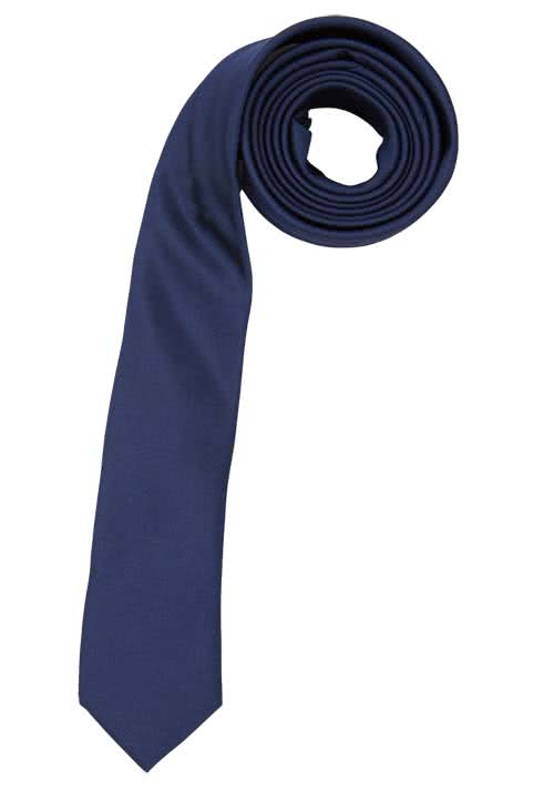 SEIDENSTICKER Krawatte aus reiner Seide 5 cm breit nachtblau