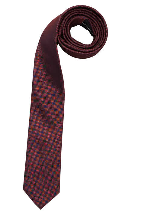 VENTI Krawatte 6 cm breit Struktur rost