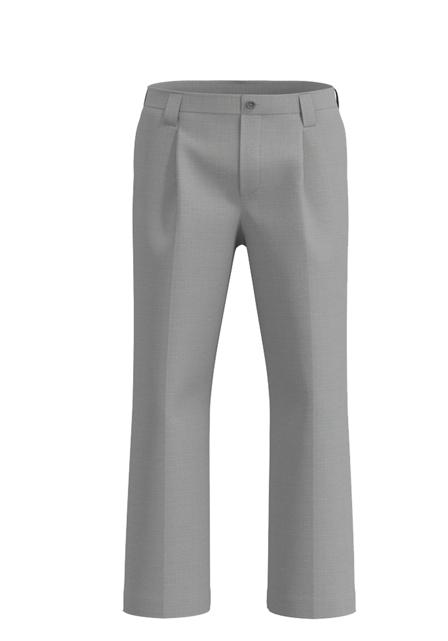 Produktbild f�r 'ALBERTO Tapered Fit Premium Hose BARISTA Wollmix grau'