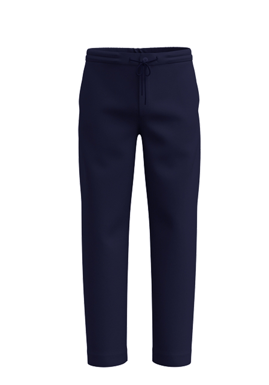 Produktbild f�r 'ALBERTO Wide Fit Hose Flanell Look Stretch nachtblau'